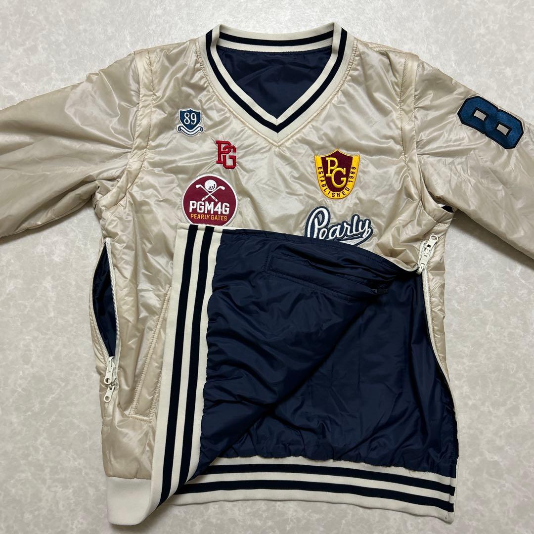 パーリーゲイツ★撥水★リバーシブル★袖着脱可能★中綿【レディースサイズ1（M）】