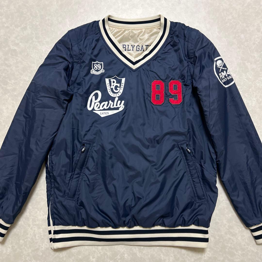 パーリーゲイツ★撥水★リバーシブル★袖着脱可能★中綿【レディースサイズ1（M）】