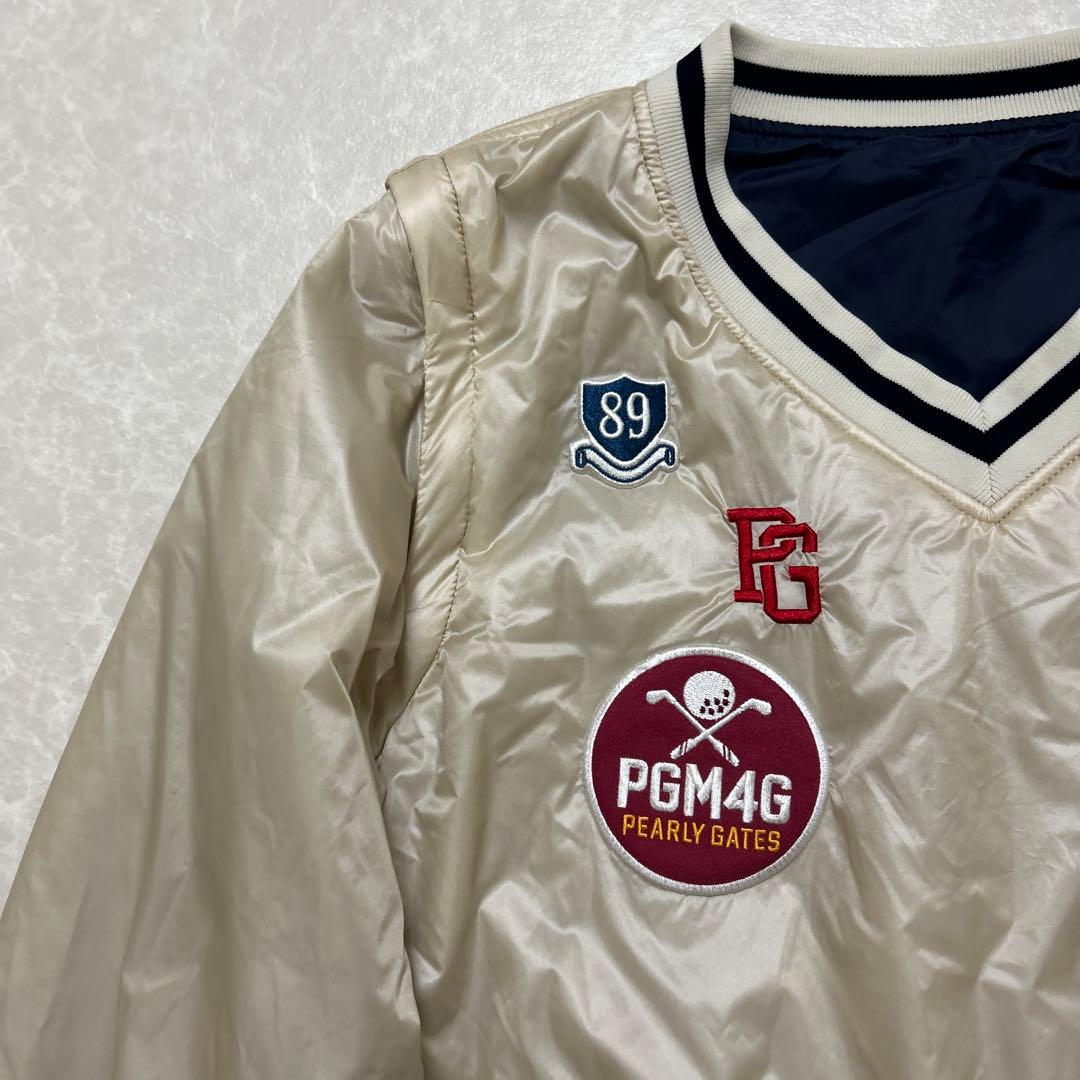 パーリーゲイツ★撥水★リバーシブル★袖着脱可能★中綿【レディースサイズ1（M）】