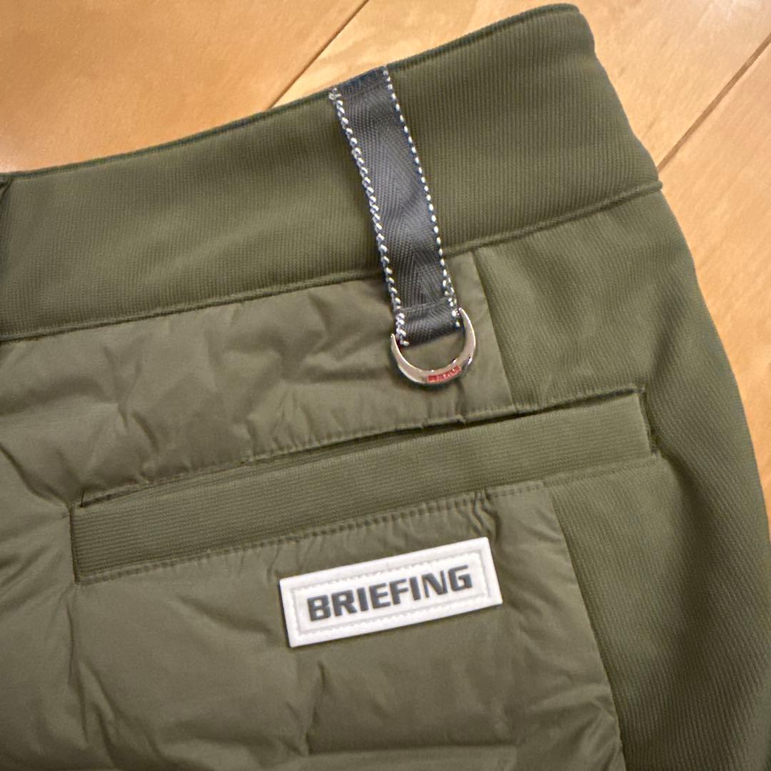 BRIEFING オリーブ キルティングスカート