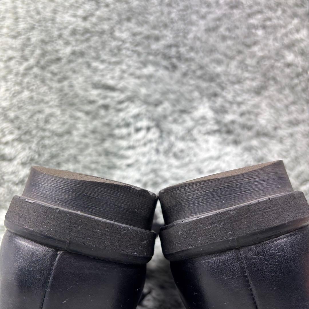 moon star アワセ レザーシューズ 26.5 ブラック