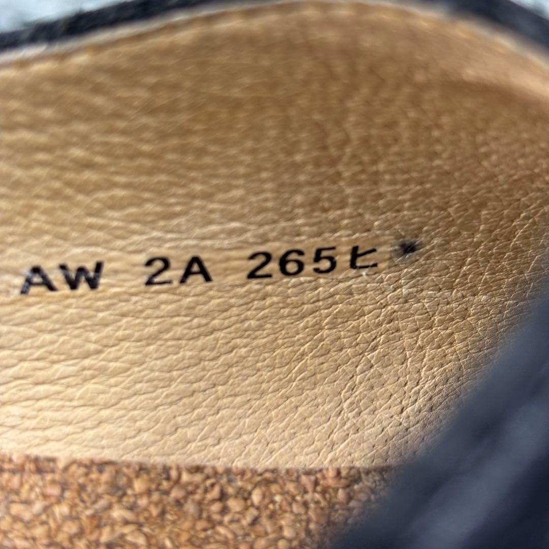 moon star アワセ レザーシューズ 26.5 ブラック