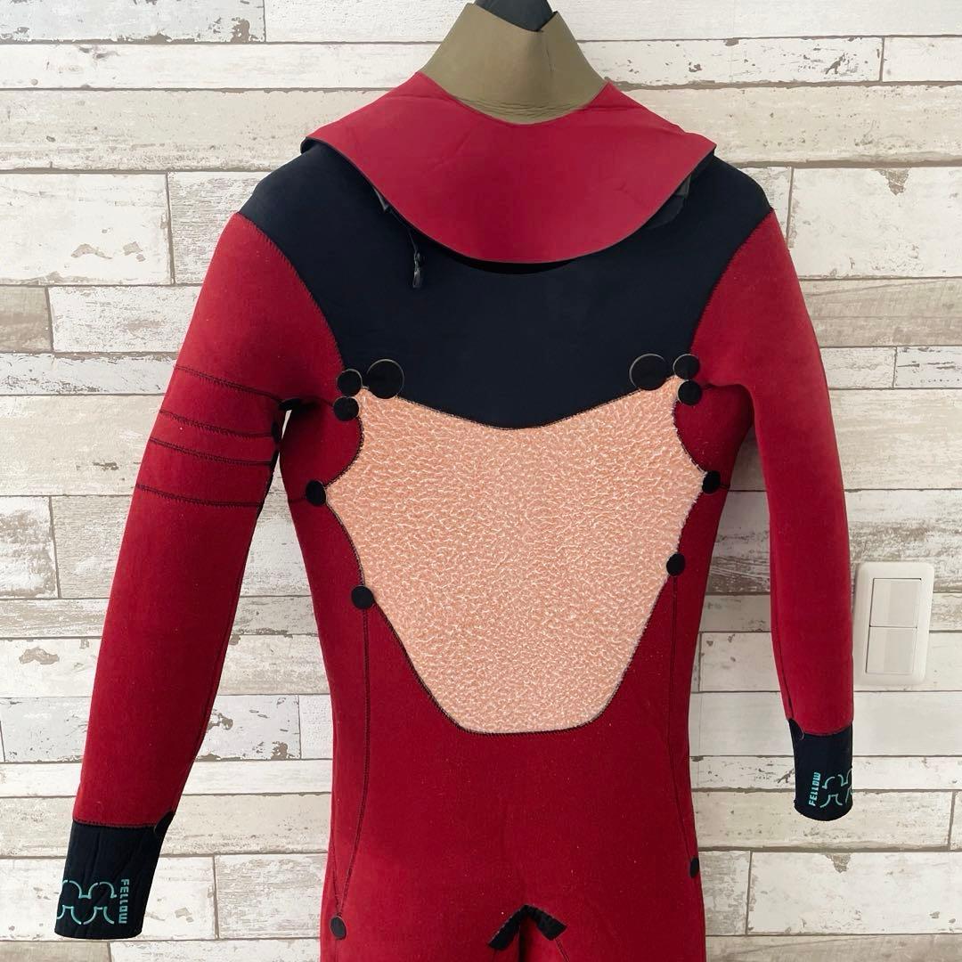 美品【FELLOW メンズML】170cm前後 セミドライ 裏起毛 5/3ミリ