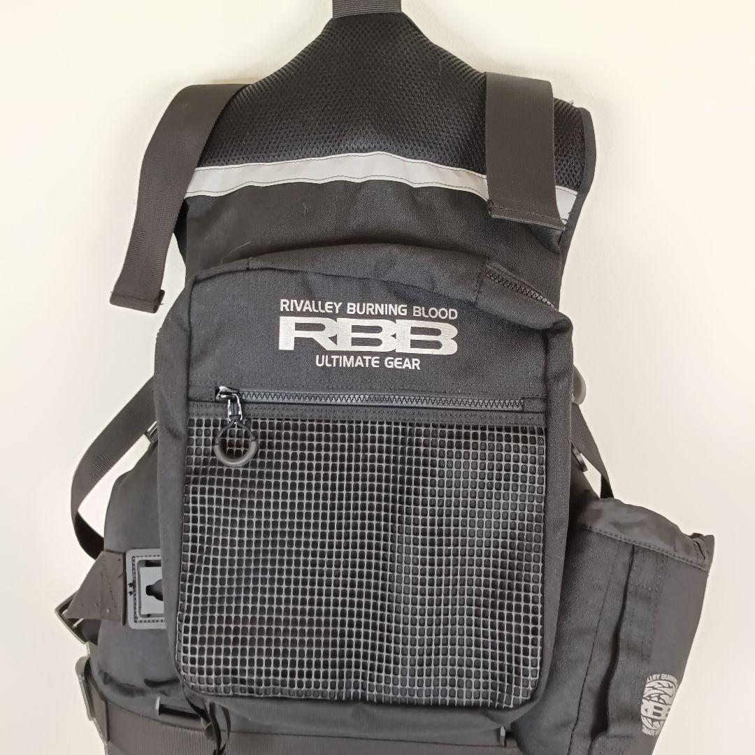 RBB リバレイ ゲームベスト ハイフロートモデル ブラック ポーチ2個付き美品