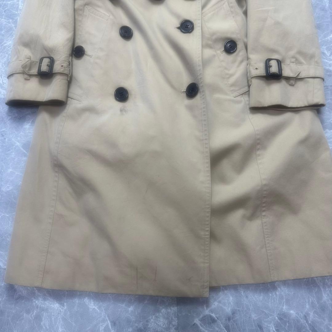 近年品♡バーバリー♡トレンチコート　ベルト　ライナー　メガチェック　ハニー