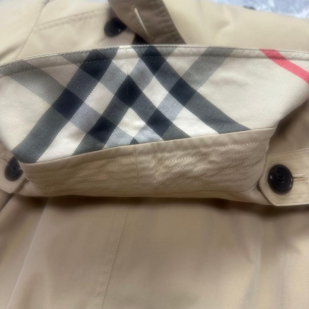 近年品♡バーバリー♡トレンチコート　ベルト　ライナー　メガチェック　ハニー