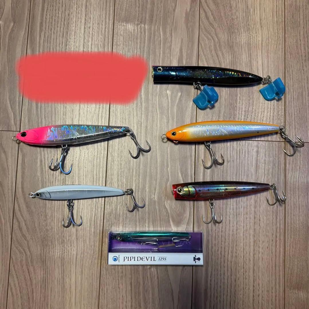 青物用ルアー7個セット　タンゲーラ　ダックダイブ　フルスロットル　ヒラマサ　ブリ