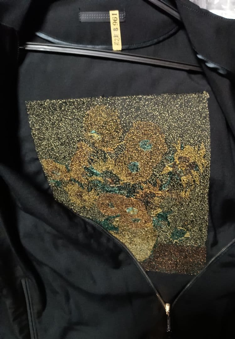 tommo新品同様Bishoolビシュールクロウールギャバジン刺繍ブルゾン