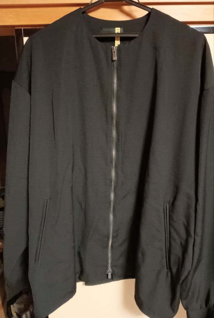 tommo新品同様Bishoolビシュールクロウールギャバジン刺繍ブルゾン