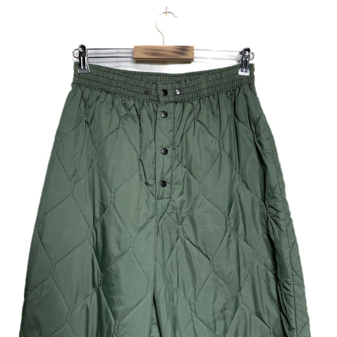 美品 米軍 実用 CWU9P キルティング ライナーパンツ M / CWU-36