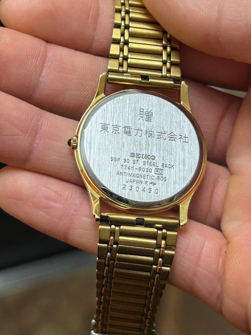 セイコー SEIKO ドルチェ DOLCE 7741-6030