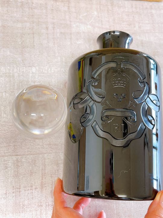 ラルフローレン スカルデザイン デキャンタ 酒瓶 ボトル/ブラック