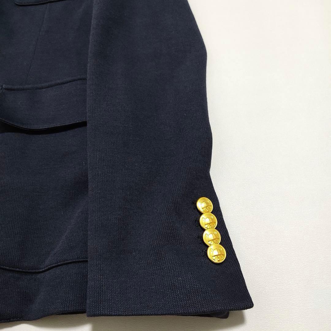 ポロラルフローレン　紺ブレ　金ボタン　ロゴ刺繍　ネイビー　2
