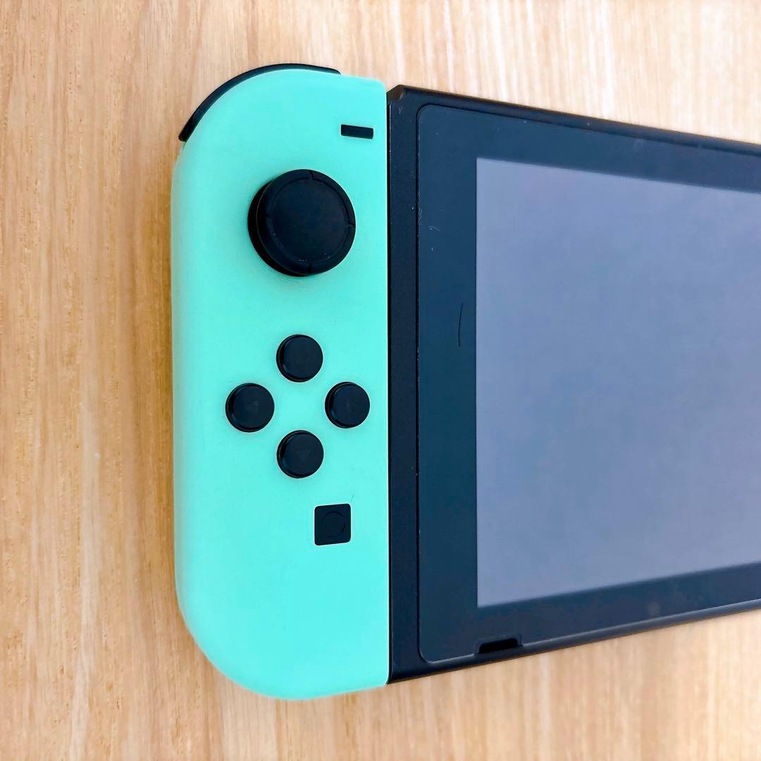 【未使用に近い】バッテリー強化版 Nintendo Switch どうぶつの森