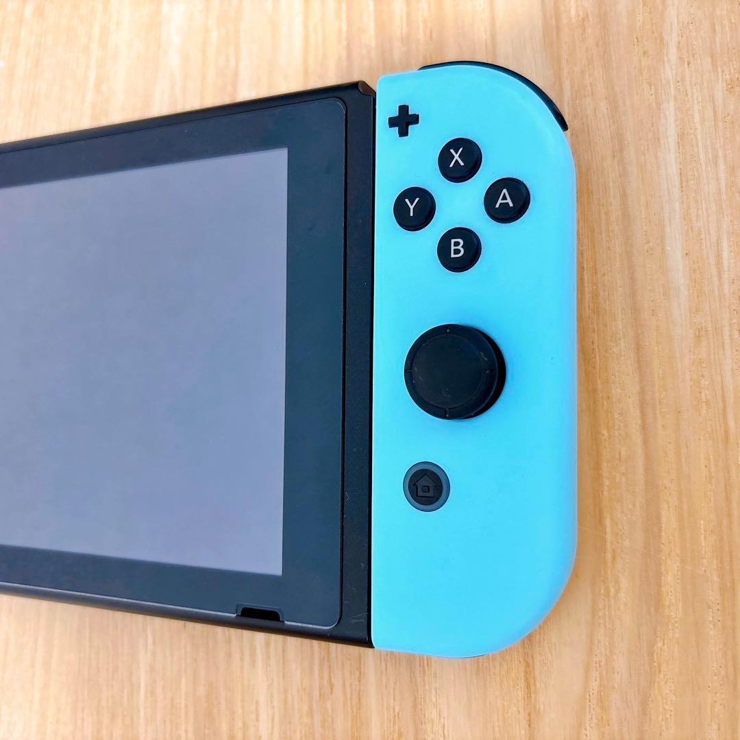 【未使用に近い】バッテリー強化版 Nintendo Switch どうぶつの森