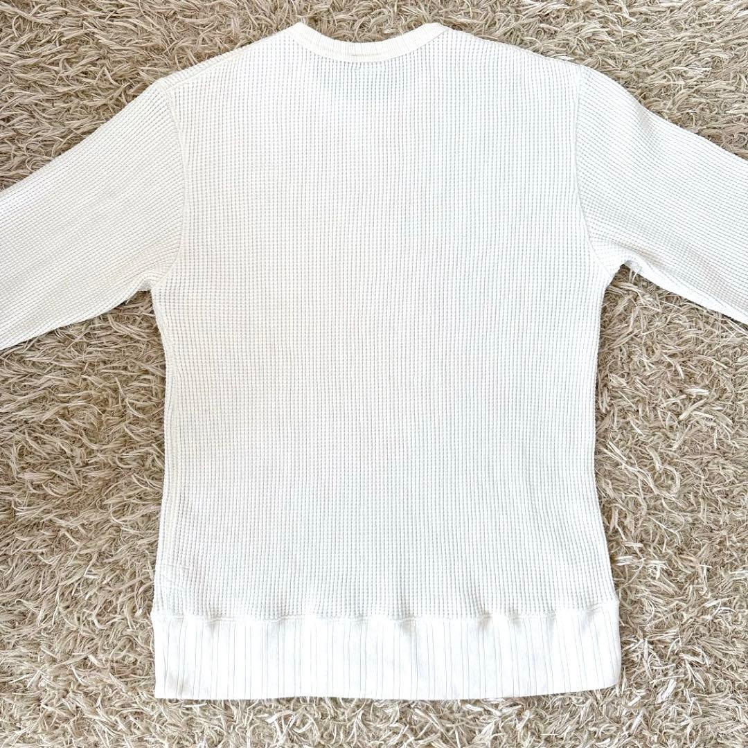 美品 Healthknit ヘルスニット スーパーヘビーワッフル スウェット L