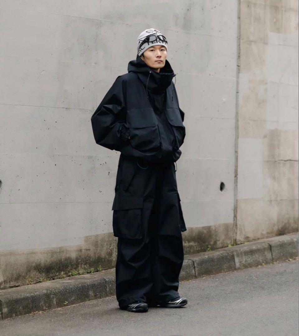 【CLESSTE】+phenix ゴアテックス ミリタリーカーゴパンツ　ワイド