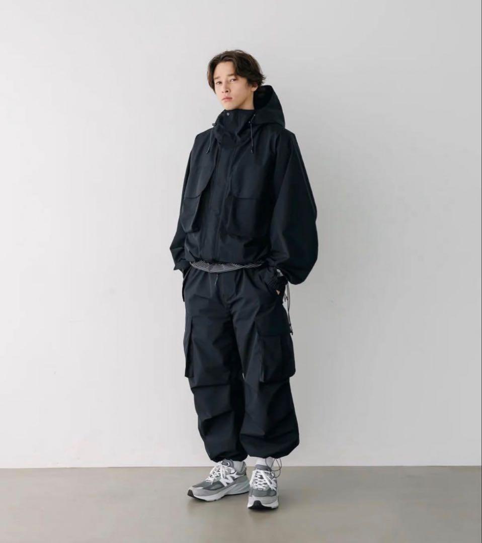 【CLESSTE】+phenix ゴアテックス ミリタリーカーゴパンツ　ワイド