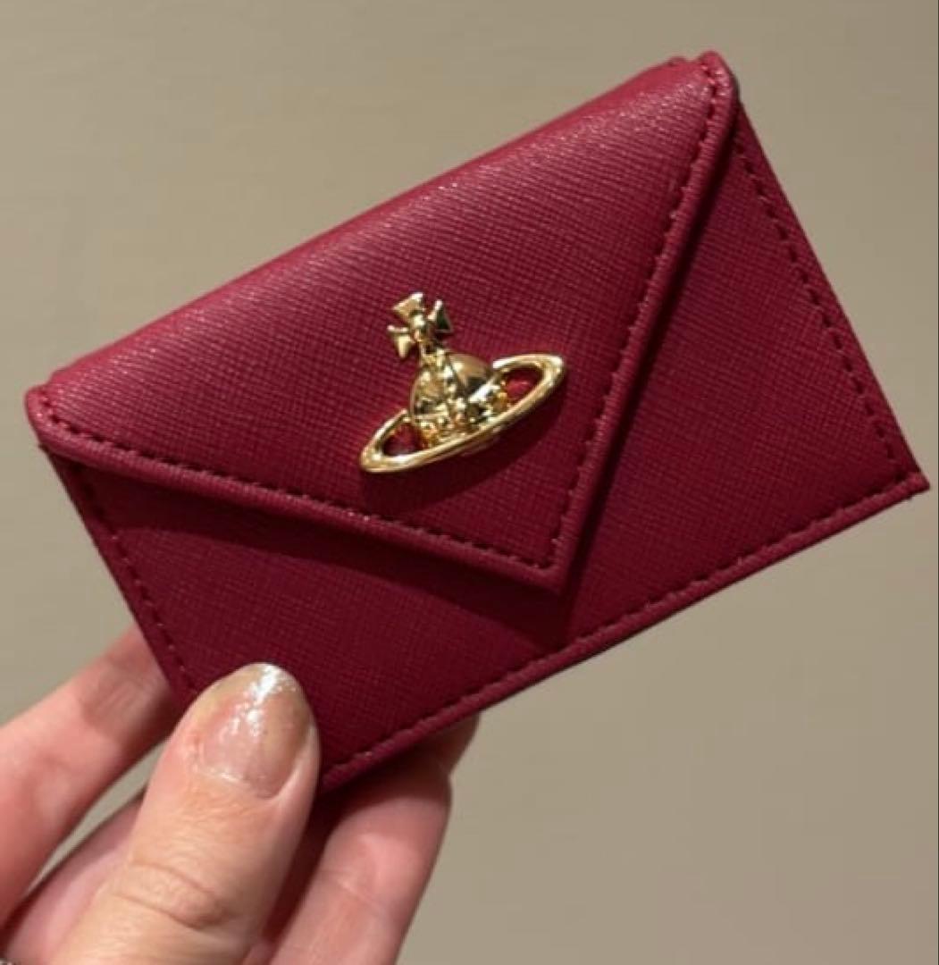 ヴィヴィアン 三つ折りミニ財布 Vivienne Westwood エコレザー