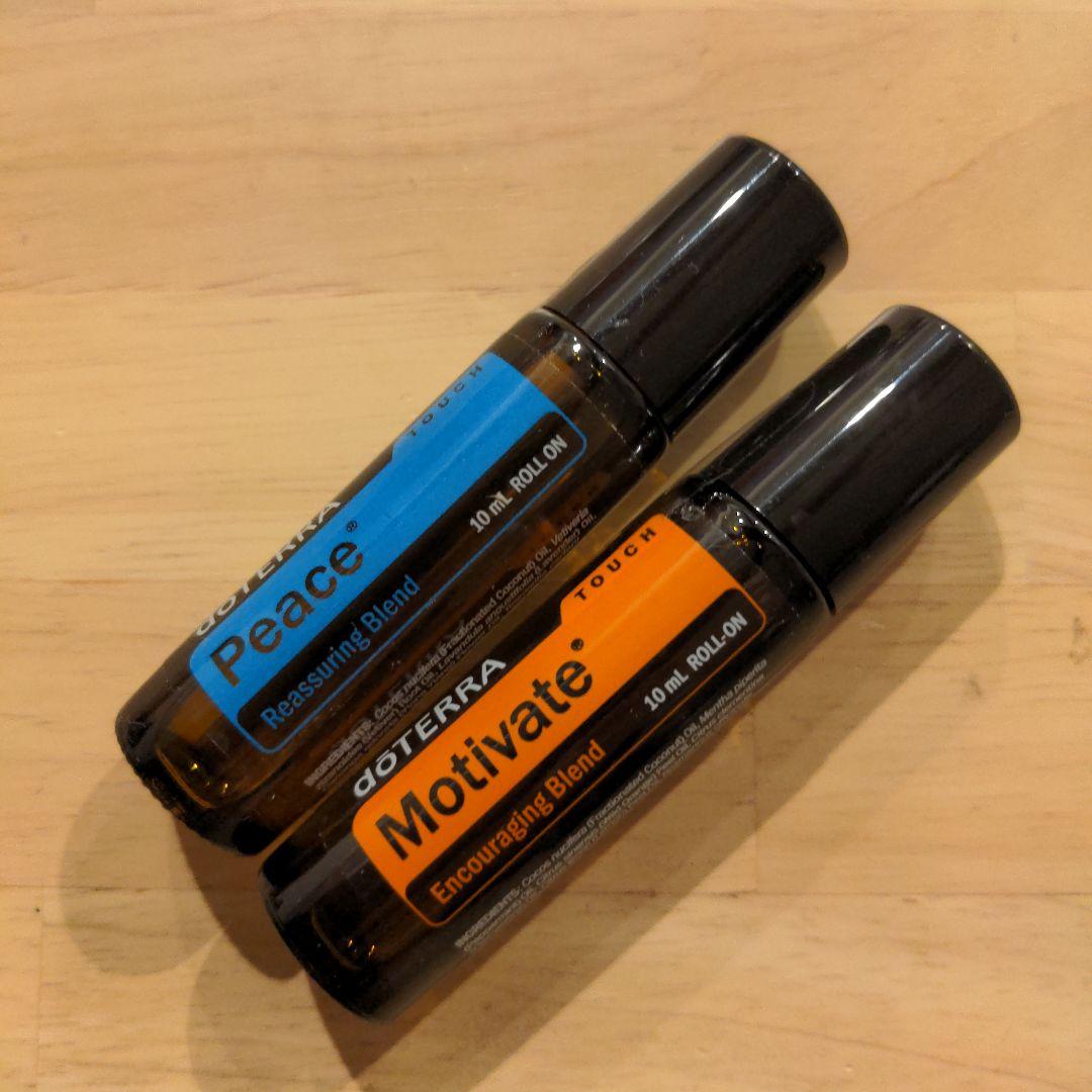 ドテラ　doTERRA 　ピースタッチ&モチベートタッチ10ml 　新品未開封