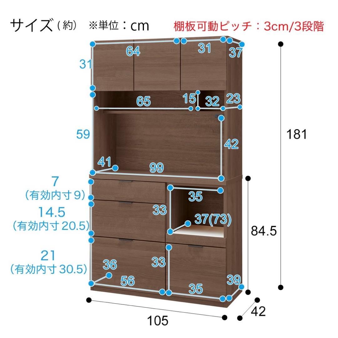 いまむー　キッチンボード