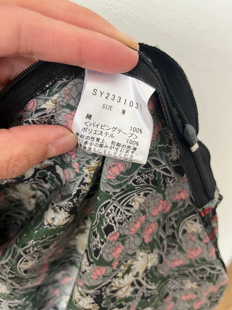 【しかたに】J.sloane リバティ パイピングワンピース