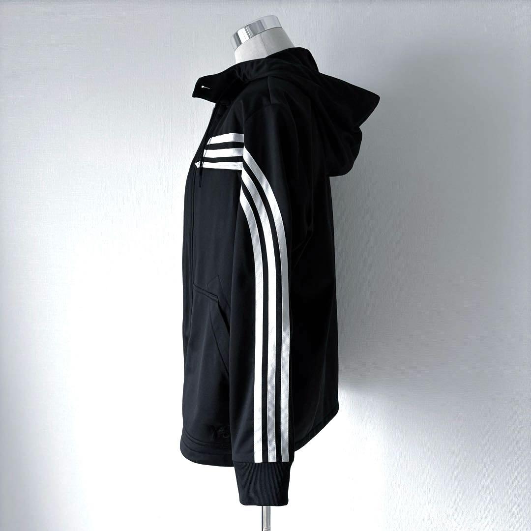 Y-3 / 片側3ストライプス フーデッドトラックトップ