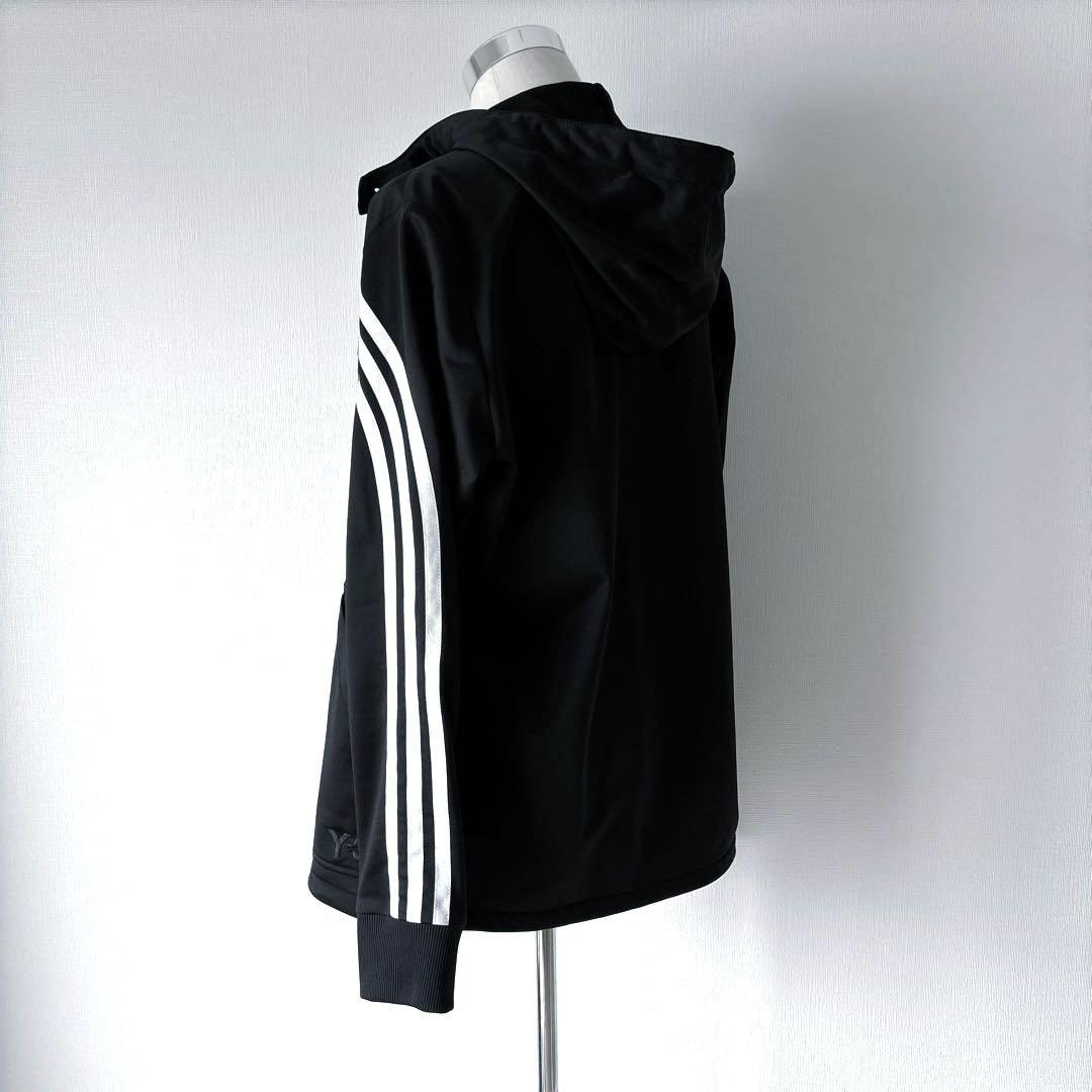 Y-3 / 片側3ストライプス フーデッドトラックトップ