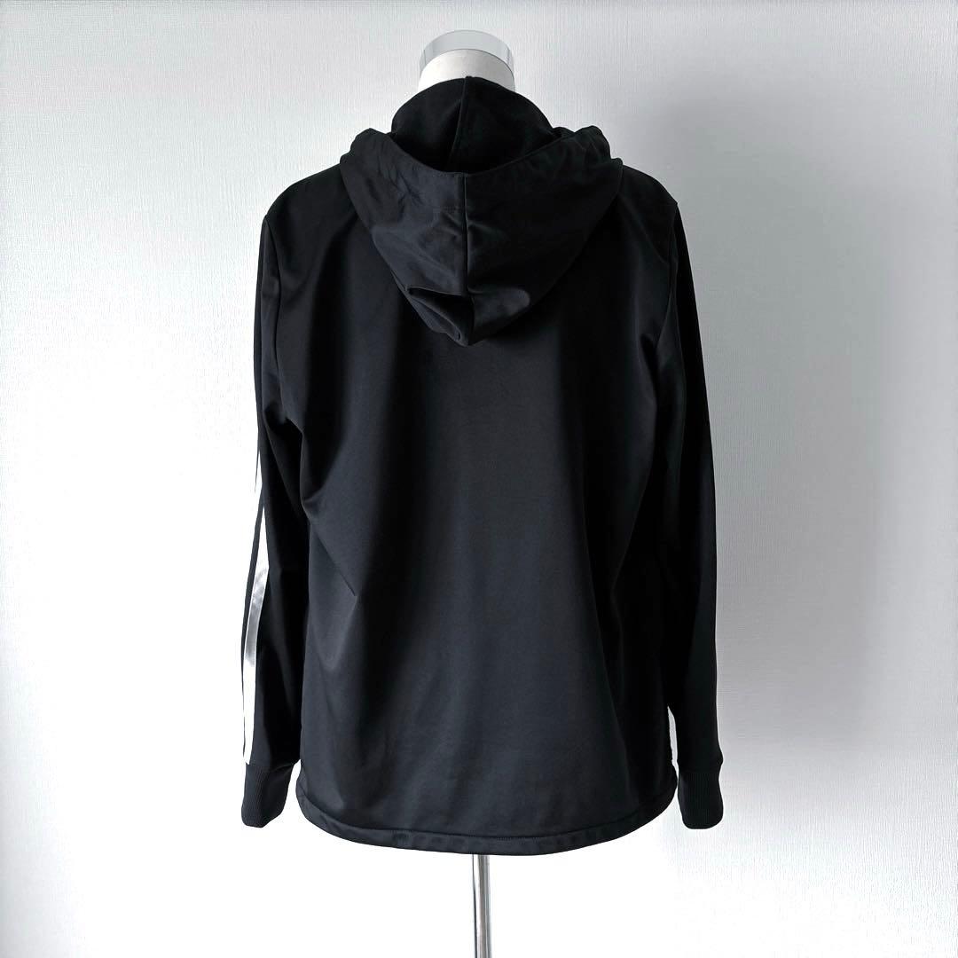 Y-3 / 片側3ストライプス フーデッドトラックトップ