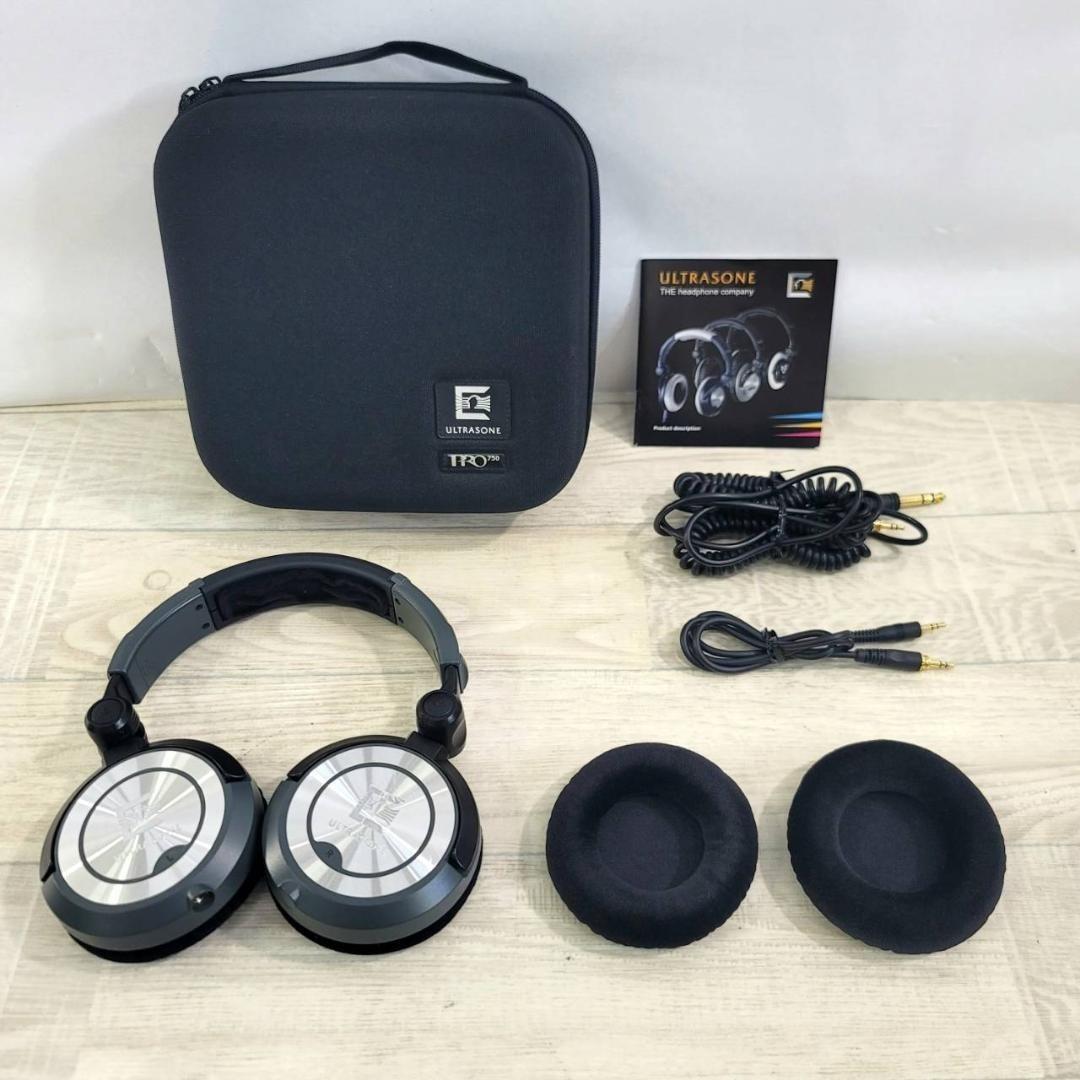 【良品】ULTRASONE PRO750 ヘッドホン 密閉 ダイナミック型