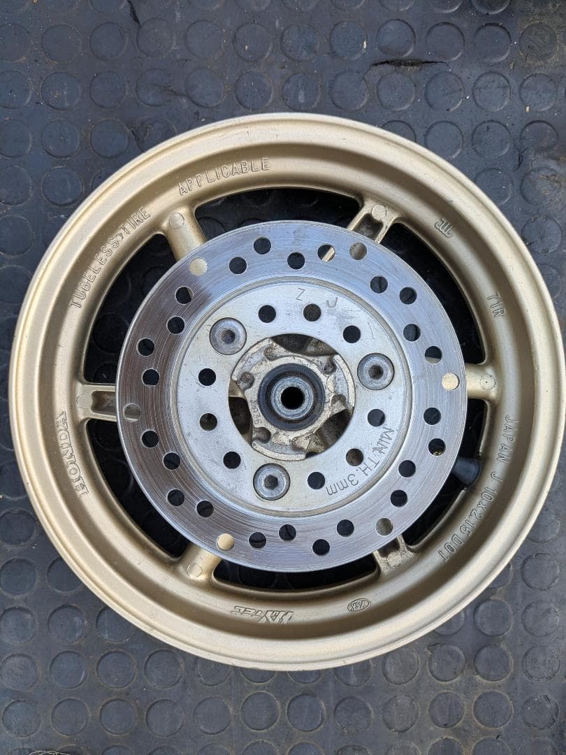 AF35 Dio ZX 前後ホイール アクスルシャフト