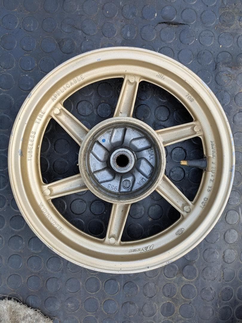 AF35 Dio ZX 前後ホイール アクスルシャフト