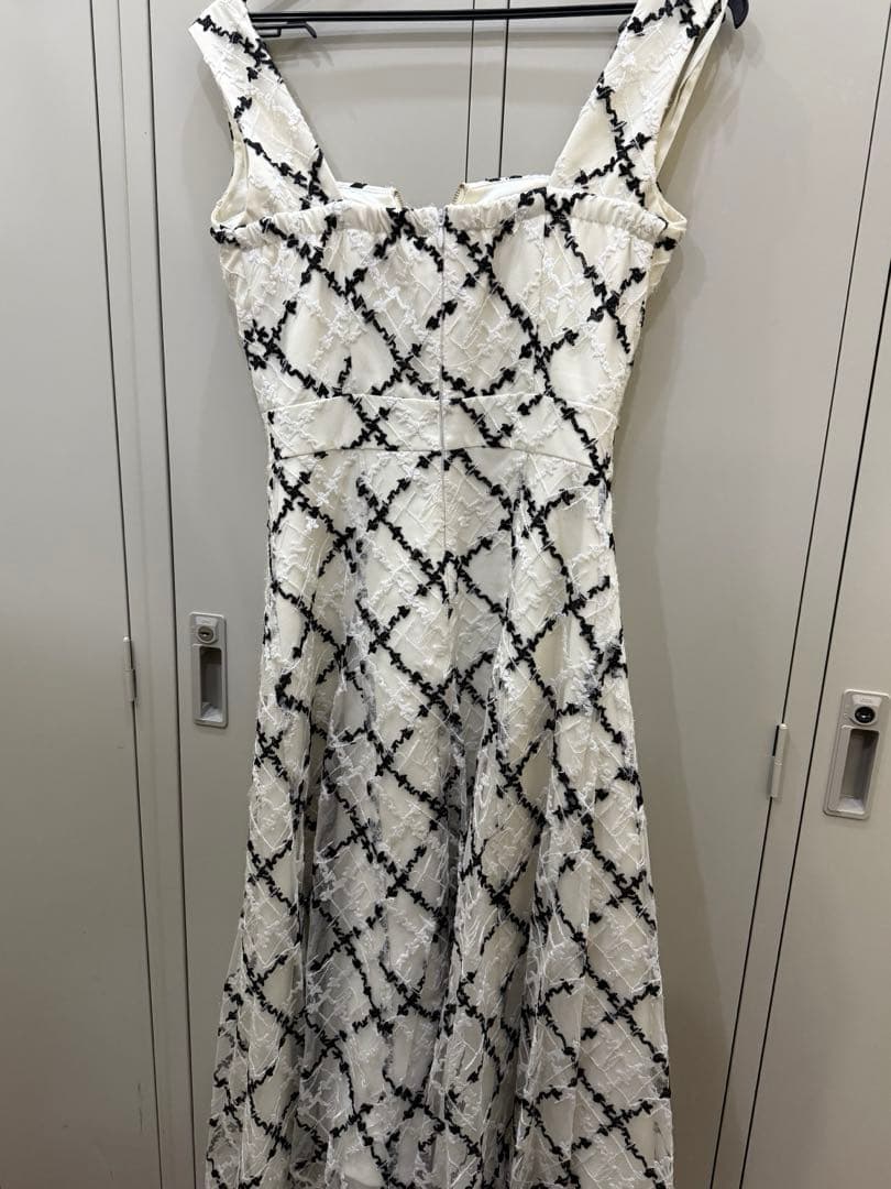 DEA.byROBE de FLEURS チェック柄Aラインドレス