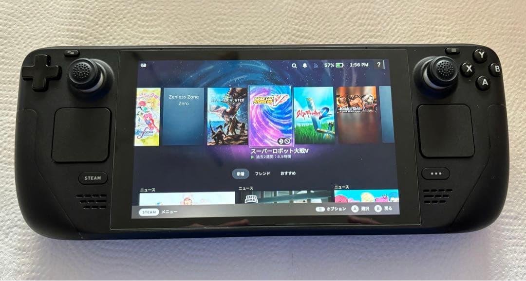 Steam Deck 64GB 専用ケース　純正ACアダプタ付き