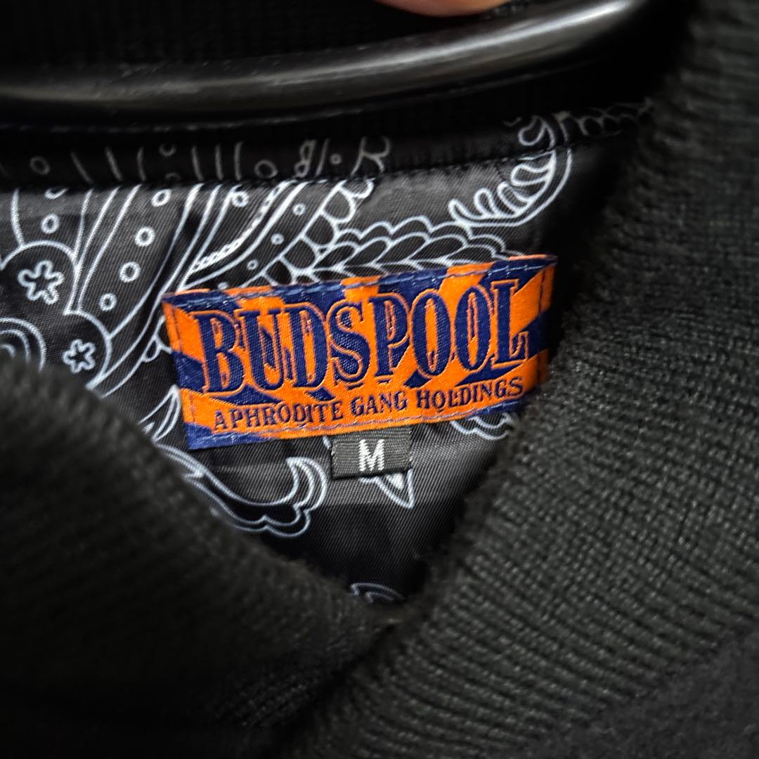 BUDSPOOL スタジャン ブラック M