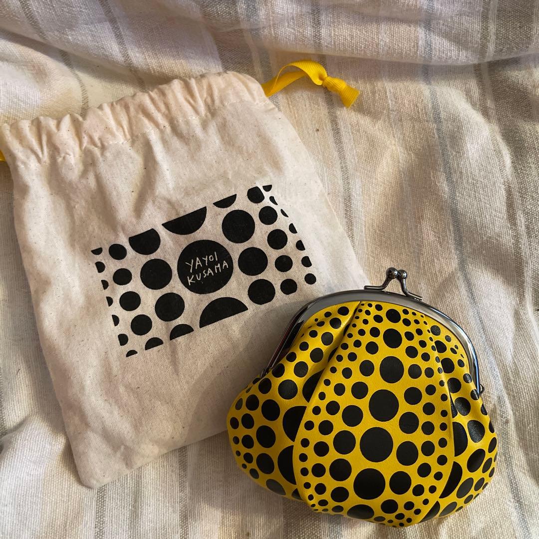 草間弥生　YAYOI KUSAMA パース　かぼちゃ　がま口ポーチ