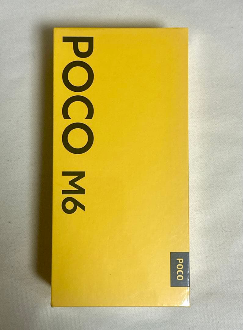 新品 POCO M6 6GB/128GB シルバー SIMフリー Xiaomi