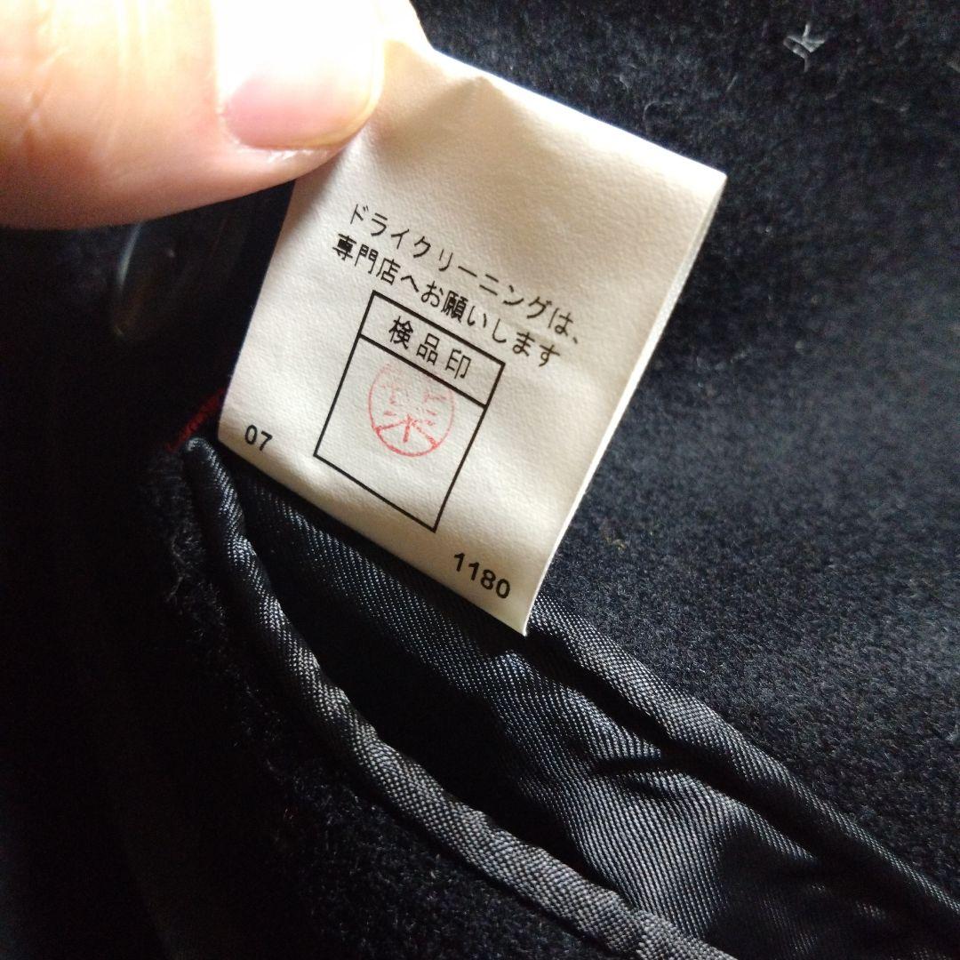 PPFM　Pコート　黒　M　綺麗　ウール　替えボタンあり　00's　y2k