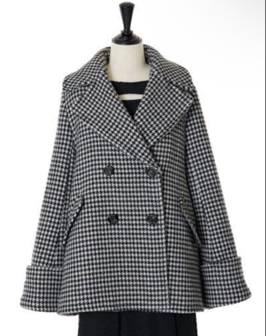 【新品】herlipto ProustWool-BlendMeltonCoat