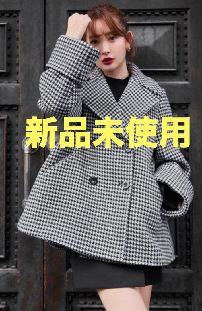 【新品】herlipto ProustWool-BlendMeltonCoat