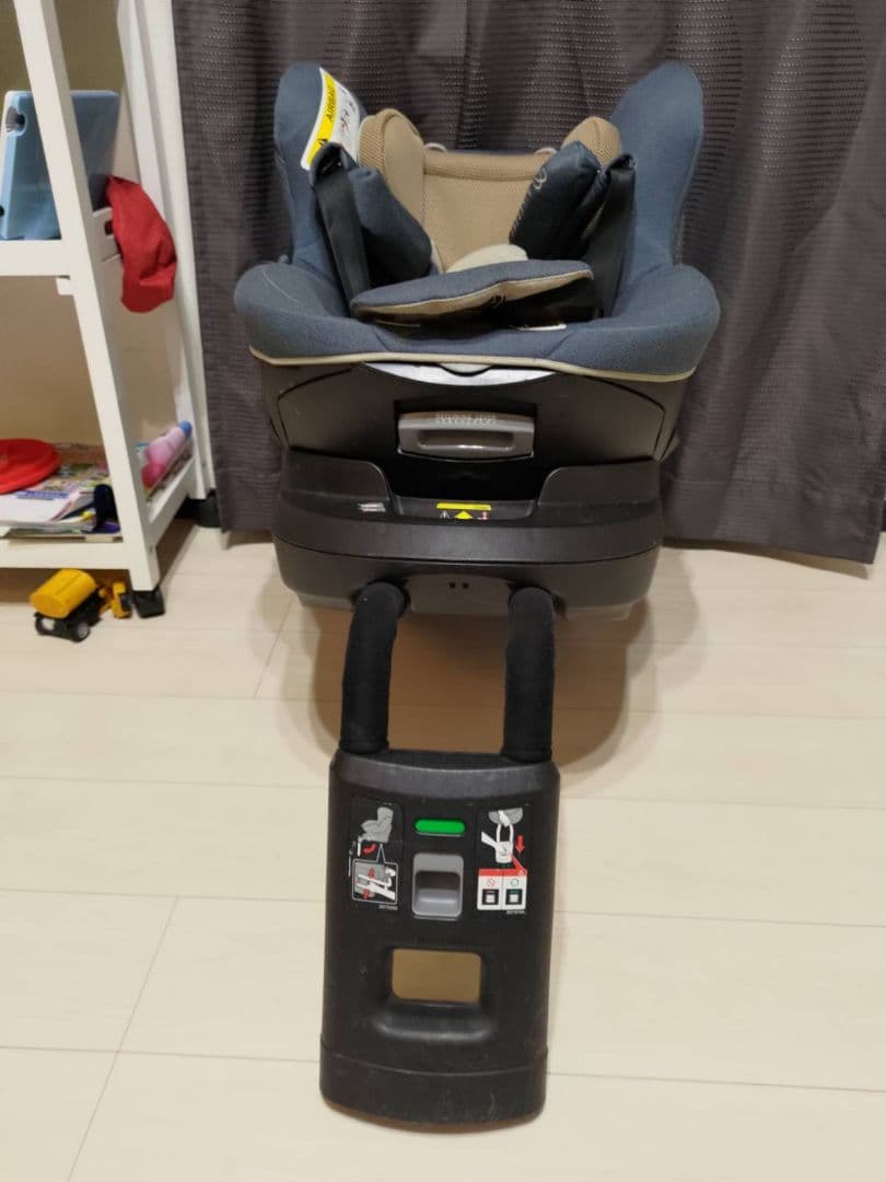 fu エールベベ ISOFIX クルット6i プレミアム デニムブルー