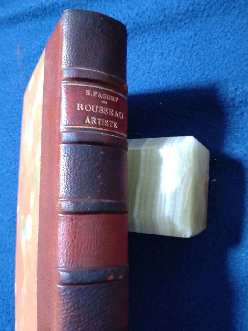Emile　Faguet著　J.J.Rousseau研究書　全5巻　革装丁高級本