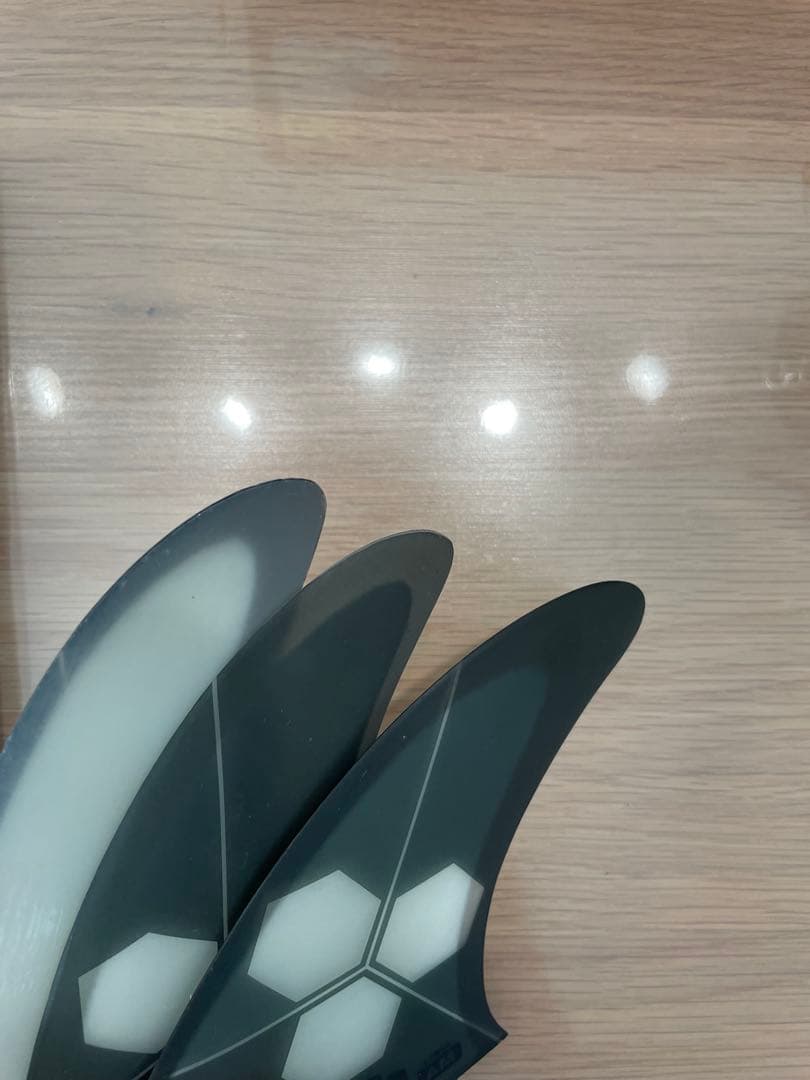 ［ほぼ新品］FCS II AM サーフボードフィン LARGE 3枚セット