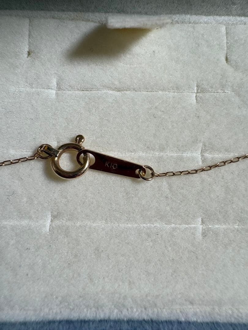 Canal 4℃ K10 ピンクゴールド ハート ネックレス 箱 保証書付