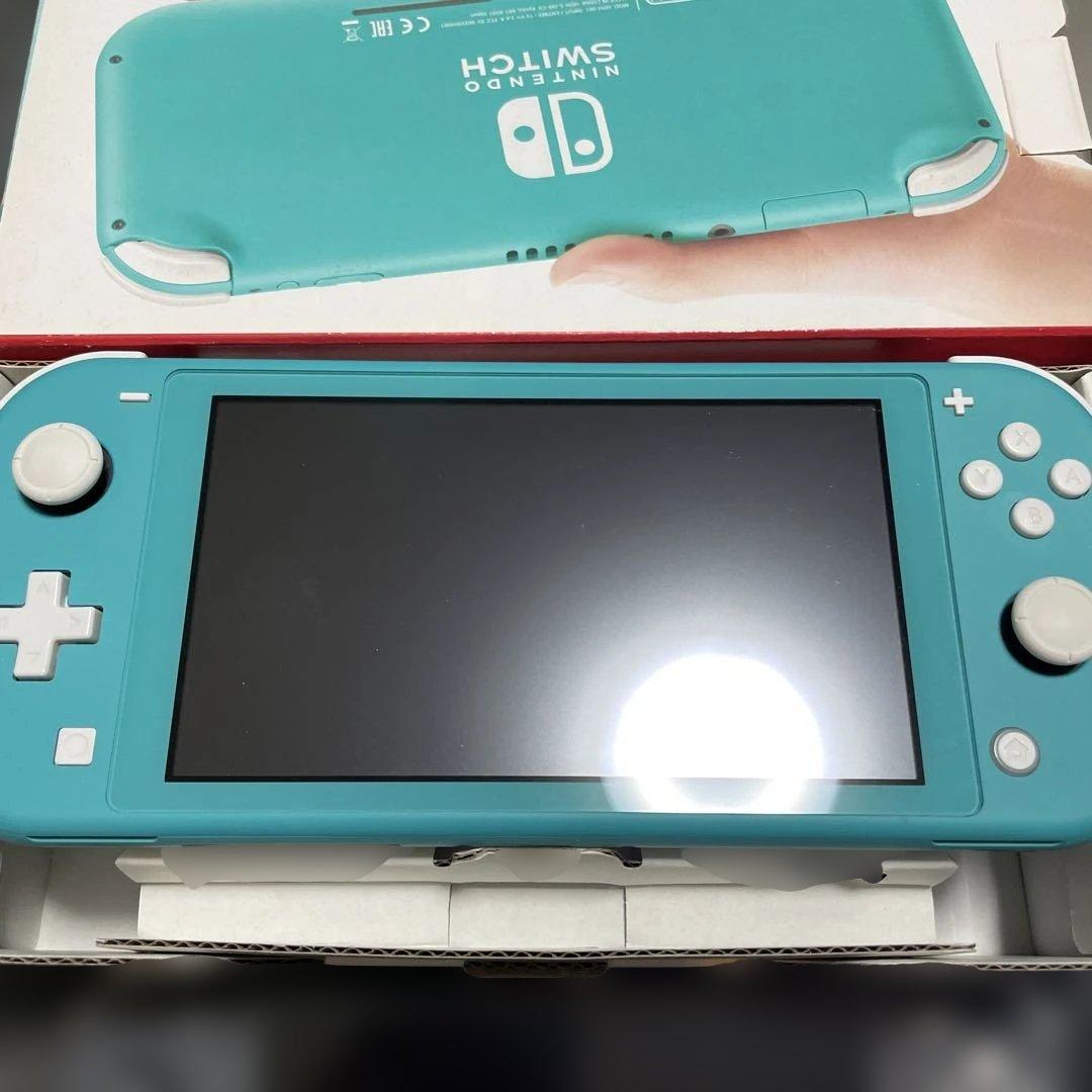 Nintendo Switch Lite ターコイズ　グレー　本体2台