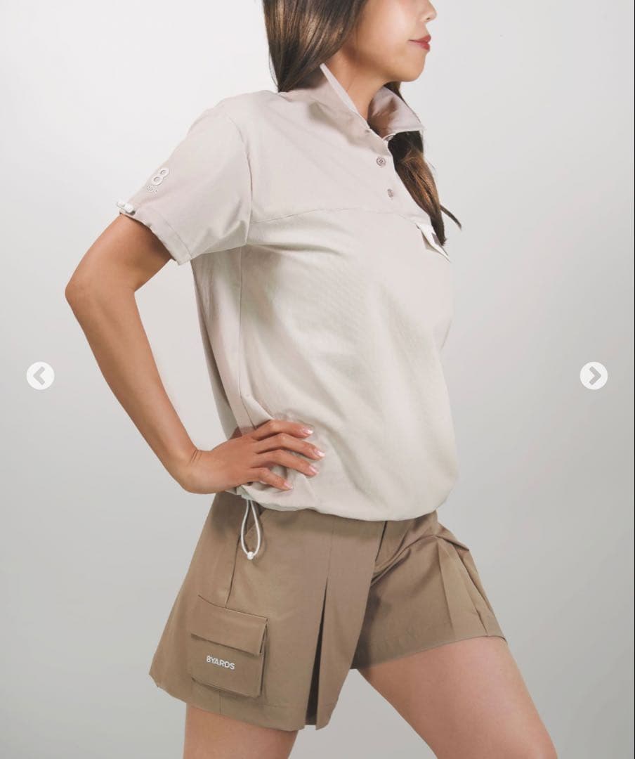 新品／希少完売品／8YARDS レディース プリーツショーツ