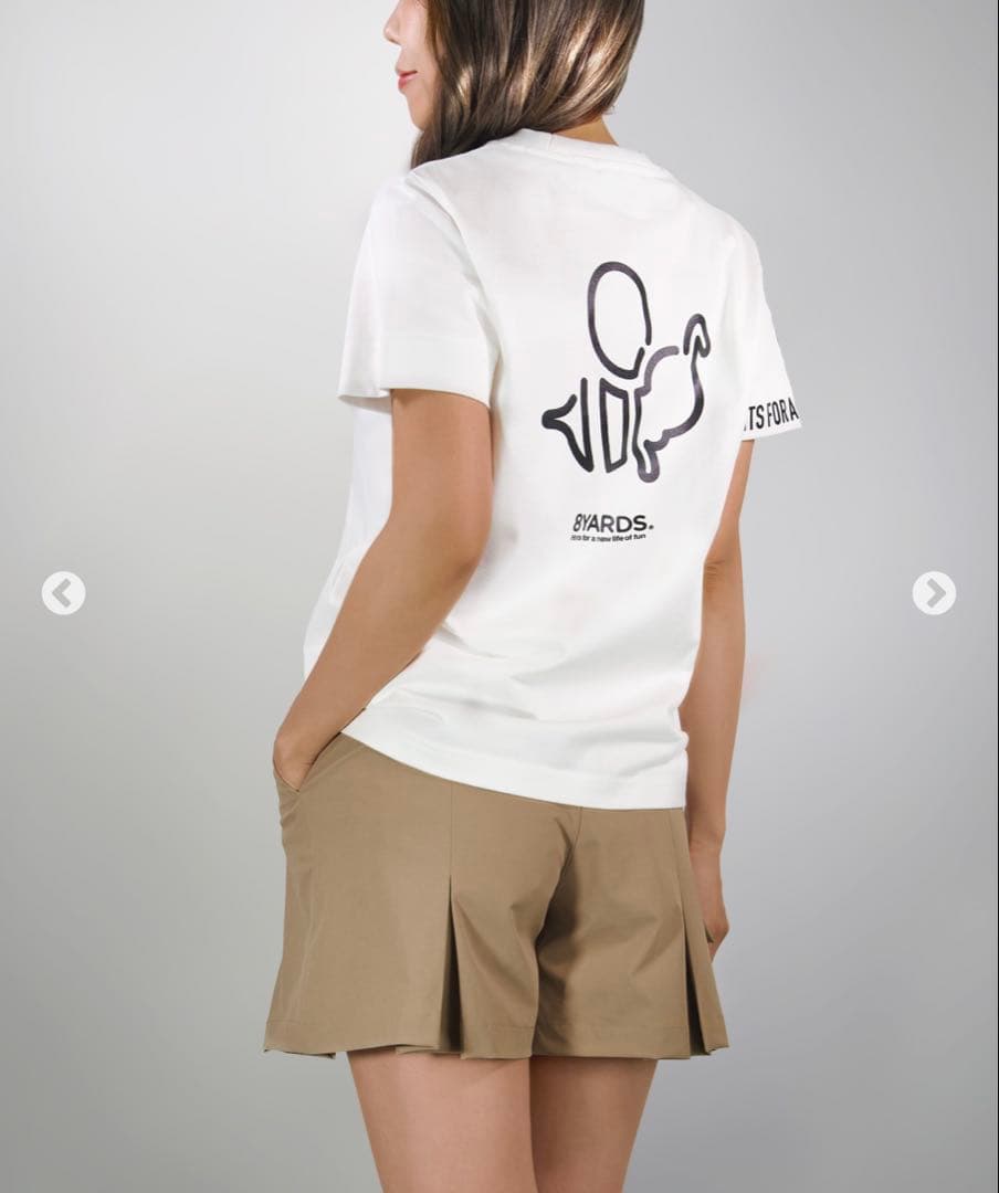 新品／希少完売品／8YARDS レディース プリーツショーツ