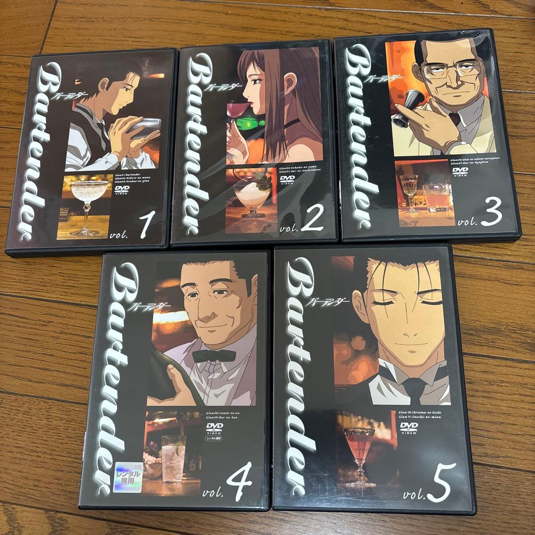 Bartender DVD 1-5巻セット 特典付き 美品