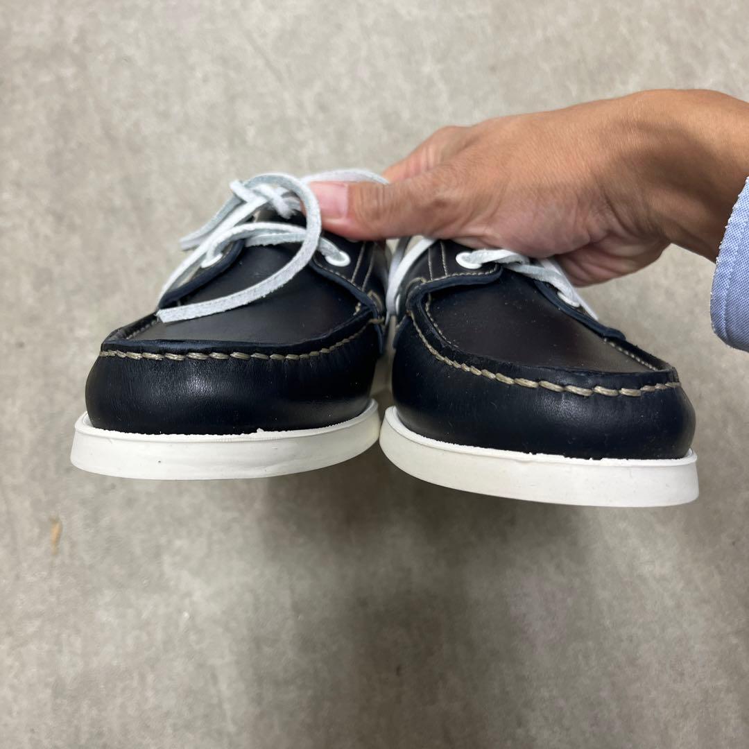 パラブーツ　paraboot デッキシューズ ネイビー　紺　新品　未使用