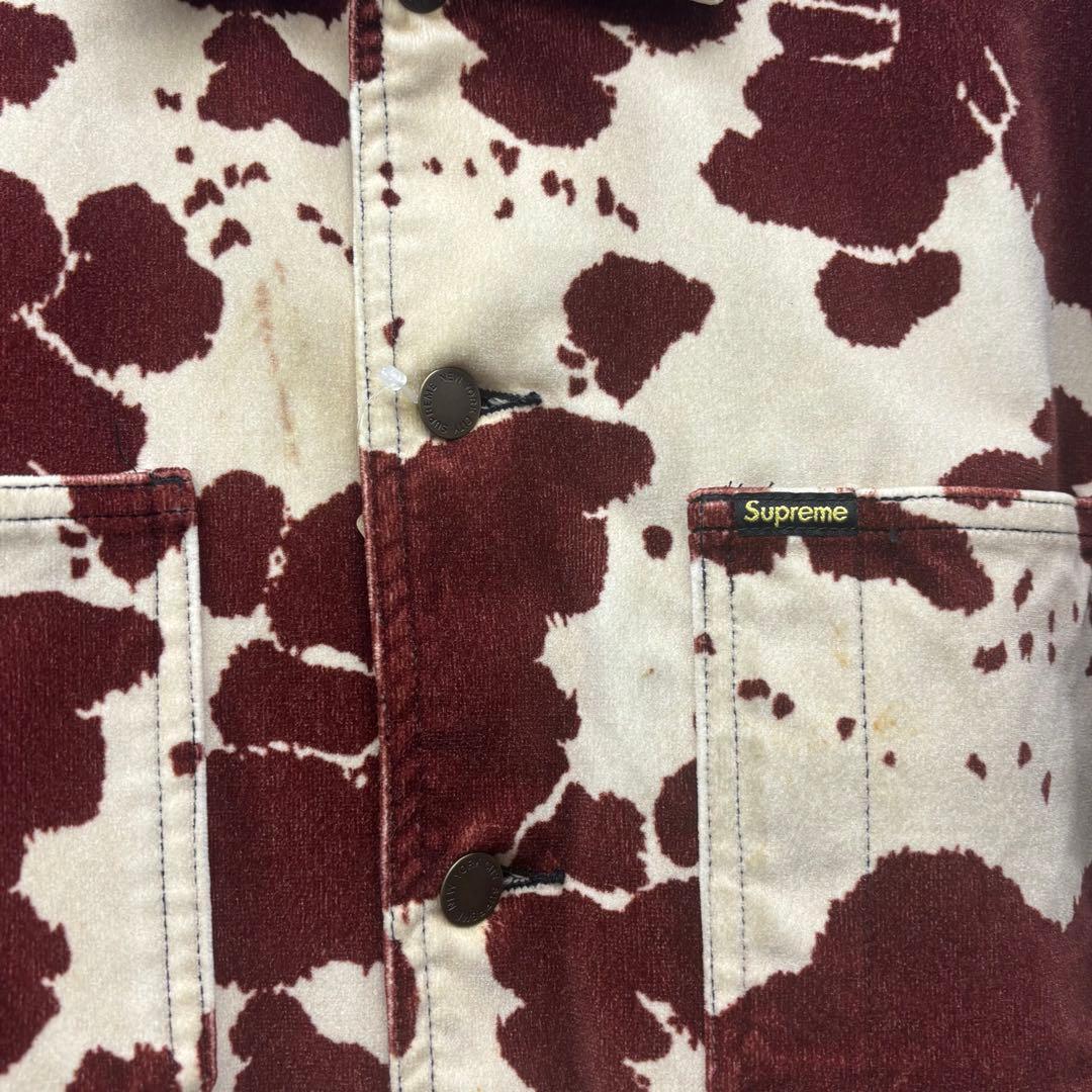 20ss Supreme Velvet Chore Coat ジャケット